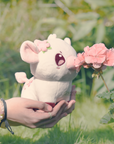 Cherry the Cherry Blossom Cow Plushie