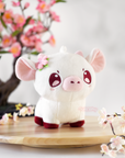 Cherry the Cherry Blossom Cow Plushie