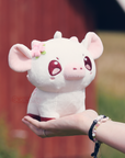 Cherry the Cherry Blossom Cow Plushie