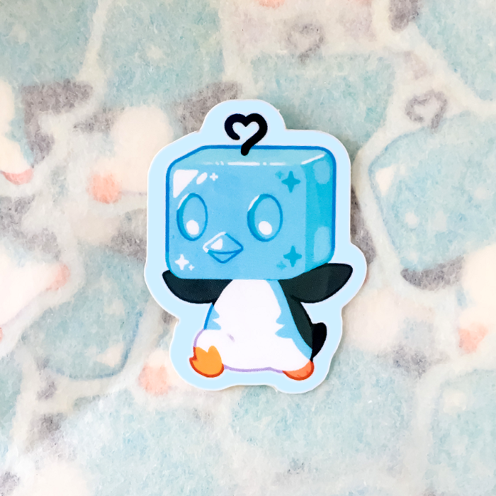 Jolly Penguin (Eiscue) vinyl sticker