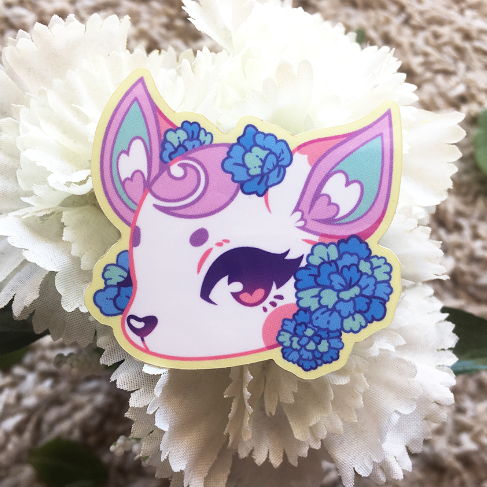 Vinyl sticker (ACNH Diana)