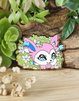 Peek-a-Boo! ♡ Lily Enamel Pin