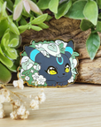 Peek-a-Boo! ♡ Moonflower Enamel Pin