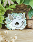 Peek-a-Boo! ♡ Cherry Blossom Enamel Pin