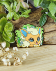 Peek-a-Boo! ♡ Hibiscus Enamel Pin