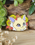 Peek-a-Boo! ♡ Sunflower Enamel Pin