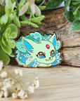 Peek-a-Boo! ♡ Hydrangea Enamel Pin