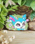 Peek-a-Boo! ♡ Lily Enamel Pin