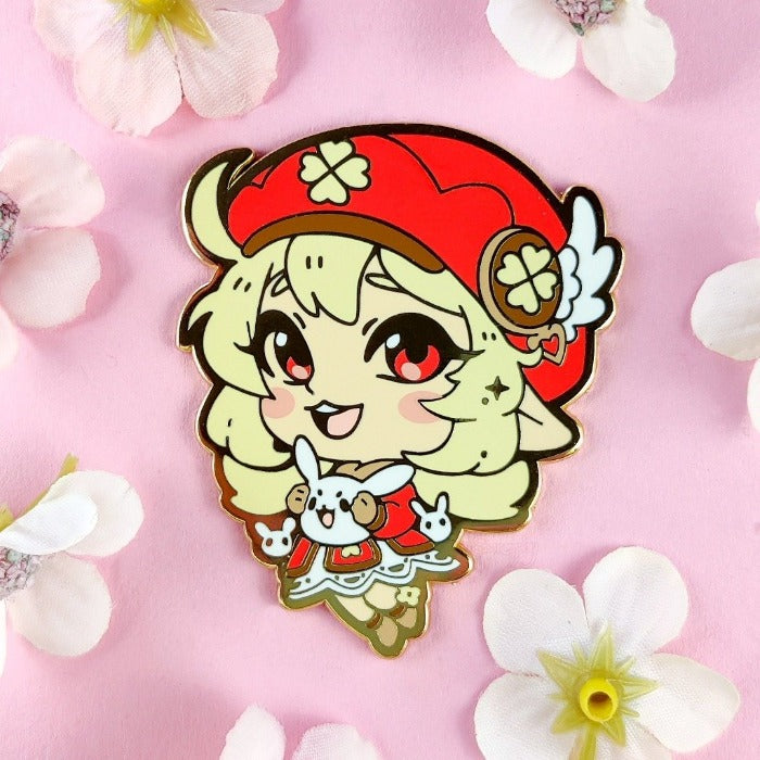 Genshin Impact & Mihoyo Klee cute hard enamel pin