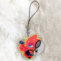 Acrylic Charm (Butterfly Catcher) of Animal Crossing's Flick