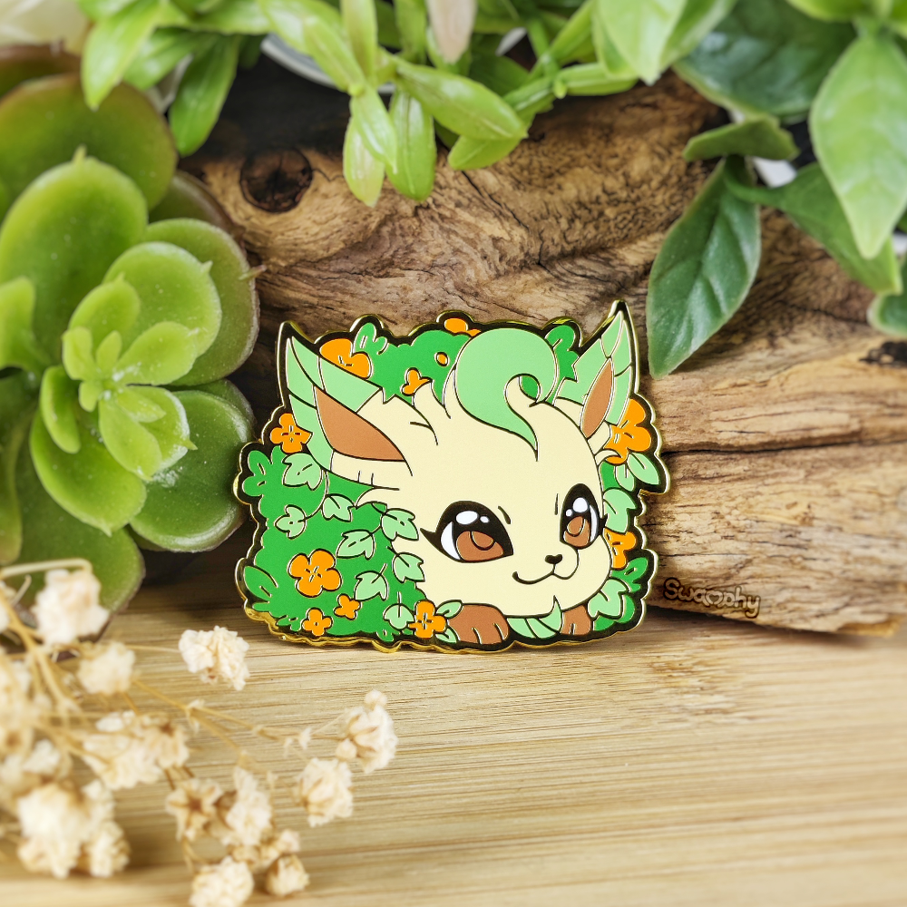 Peek-a-Boo! ♡ Ivy Enamel Pin