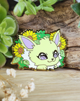 Peek-a-Boo! ♡ Sunflower Enamel Pin