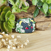 Peek-a-Boo! ♡ Moonflower Enamel Pin